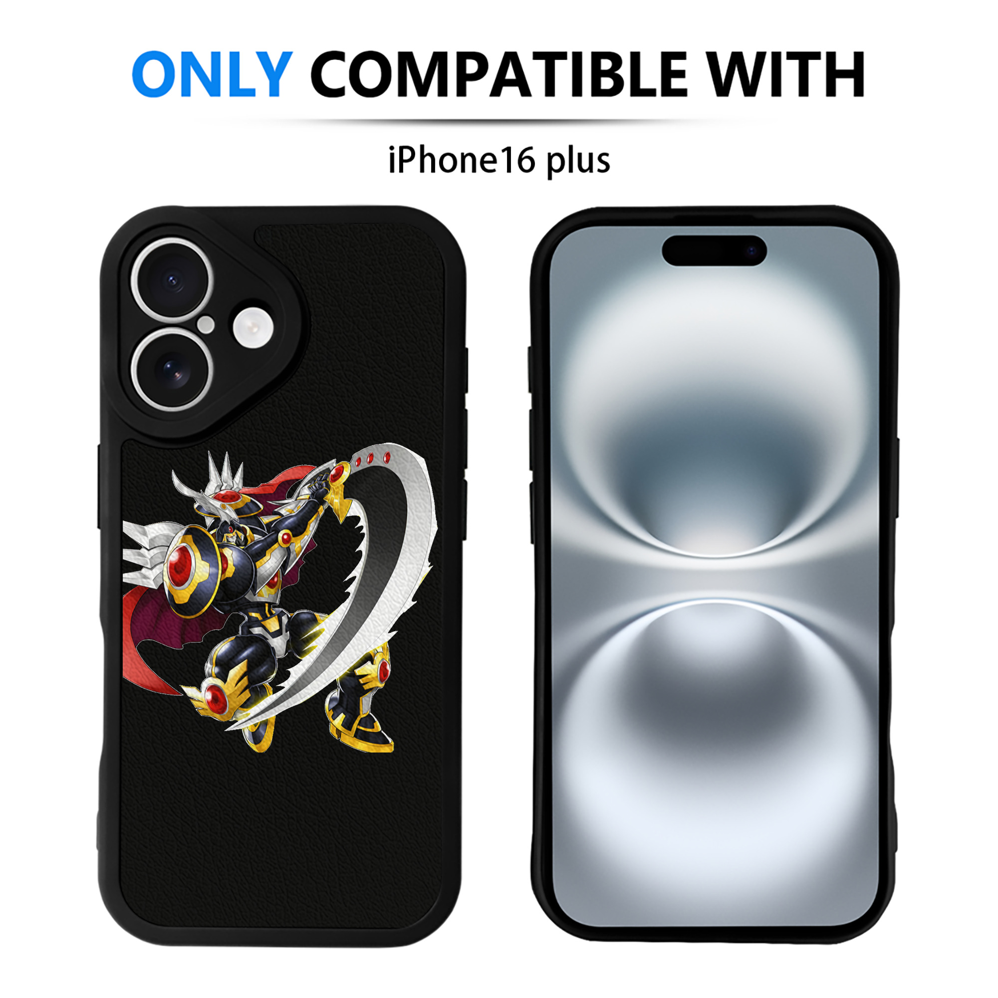遊☆戯☆王 Yu-Gi-Oh! 【iPhone 16シリーズ対応】シリコンスマホケース（レザー調） 材質：シリコン